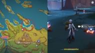 Play the Monetoo on the seaside (Image via HoYoverse)
